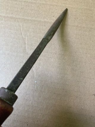 2 Vintage Kraeuter 1202 - 10 12 Babbitt Bearing Scrapers Antique Tool Look 5
