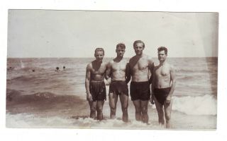 Semi Nude Men Gay Interest,  Vintage Photo,  1930`s,  213