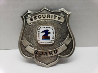 Vintage United States Postal Service Security Guard Badge U.  S.  Mail