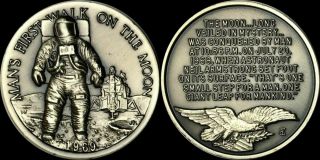 Nasa Rare Coin " Man 