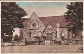 Salen Parish Church And War Memorial 1934