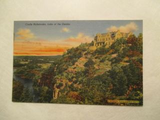 Castle Hahatonka Lake Of The Ozarks Missouri Mo Postcard