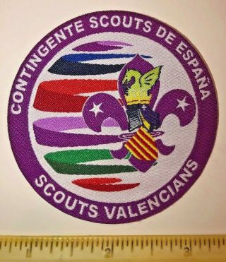 Spain Contingent Spanish Valencians Patch 2019 24th World Boy Scout Jamboree