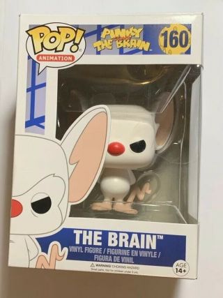 Funko Pop Pinky And The Brain The Brain Figure Animation 160