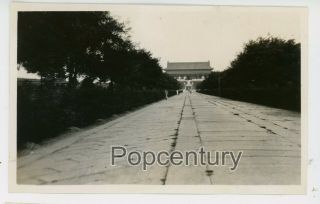 1932 Photograph China Peking Peiping Temple Of Heaven Agriculture Temple Photo