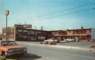 Renton Washington 1960s Postcard Don - A - Lisa Motel