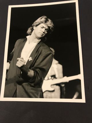 Wham In China,  George Michael Vintage Press Photo London Features Photo 11