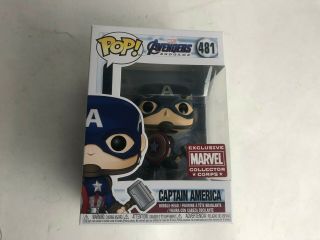 Funko Pop Captain America Marvel Avengers Endgame Exclusive Marvel 481