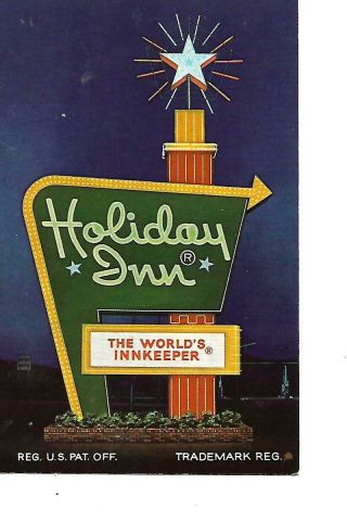 Holiday Inn Of Cookeville,  Tennessee 1960 