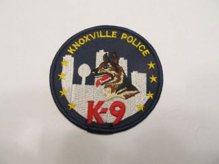Tennessee Knoxville Police K - 9 Unit Patch