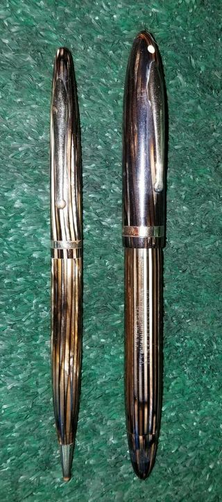 Vintage Sheaffer Lifetime Fountain Pen & Mechanical Pencil Set