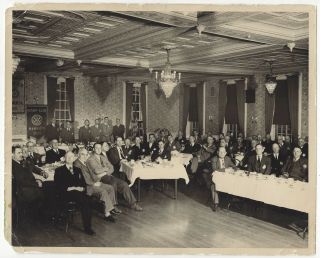 1950 Photo Mannheim Rotary Club & Lebanon Rotary Club Lebanon,  Pa Dinner Meeting
