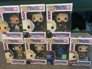 Funko Pop Willy Wonka & The Chocolate Factory - Set Of 7