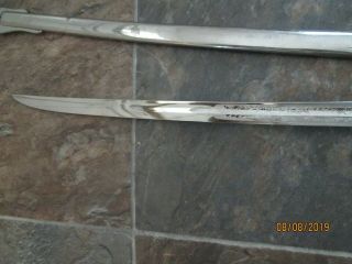Vintage Sword With Sheath And Leather Case. 8