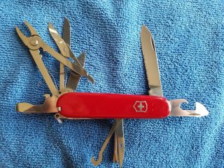 Victorinox Matterhorn Swiss Army Knife - (serrated Deluxe Tinker) - Rare Collectable