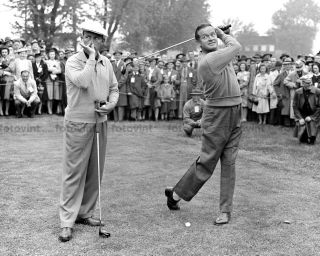 Bob Hope & Bing Crosby 8x10 Photo - Funny Golf Club Picture 4