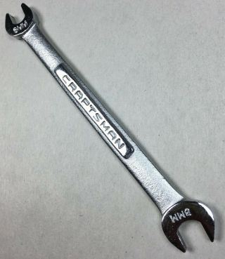 Vintage Craftsman Tools 44502 Metric Open End Wrench 6mm X 8mm - V - Series U.  S.  A.