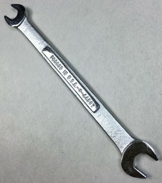 Vintage Craftsman Tools 44502 Metric Open End Wrench 6mm x 8mm - V - Series U.  S.  A. 2