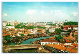 Picture Postcard Singapore River