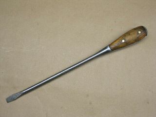Vintage Perfect Handle Screwdriver Irwin Usa Over 16 " Long