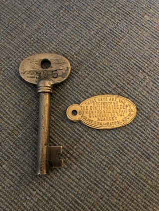 Cincinnati Police Gamewell Callbox Key & Fob