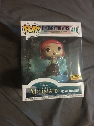 Funko Pop Disney The Little Mermaid Ariel Finding Your Voice 416 Movie Moment