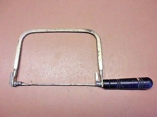 Vtg Great Neck No.  9 Coping Saw 5 " Throat 6 " Blade Usa Made Woodworking Tool