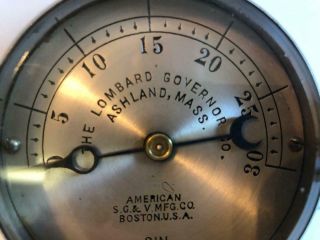 American S.  G.  & V.  Mfg.  Co. ,  Boston U.  S.  A. ,  3 Inch Vacuum Gauge 8