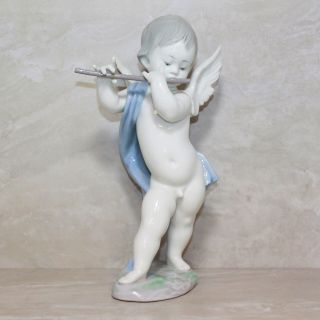 Lladro Figurine 1233 No Box Angel With Flute