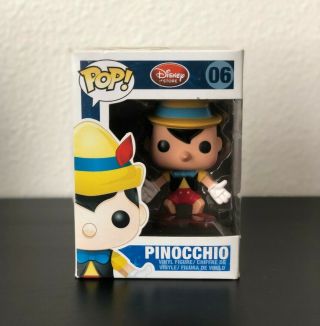 Funko Pop Disney Pinocchio 06 Retired W/ Packaging Blemishes