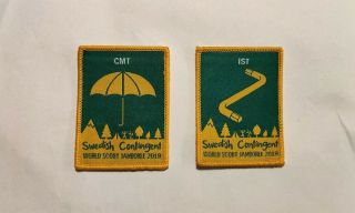 24th World Scout Jamboree 2019 Sweden Swedish Patch Badge Ist Cmt