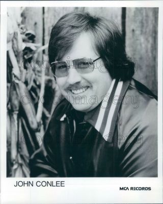 Press Photo Country Singer John Conlee Rose Colored Glasses