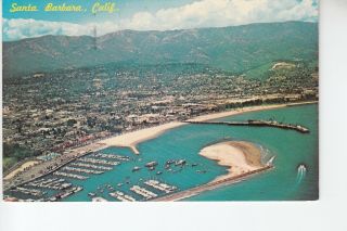 Aerial View Santa Barbara Ca Cal