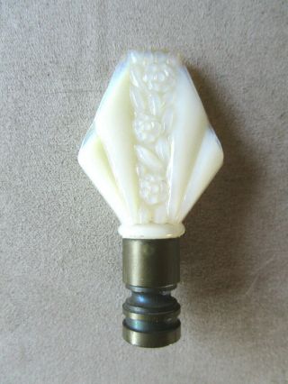 Vintage Aladdin Alacite Anglia Glass Lamp Finial