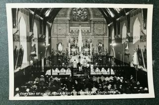 Rppc Convent Of Marie Reparatrice Summerhill South Cork Ireland Vintage Postcard