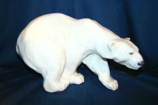 Royal Copenhagen 1137 Polar Bear Figurine