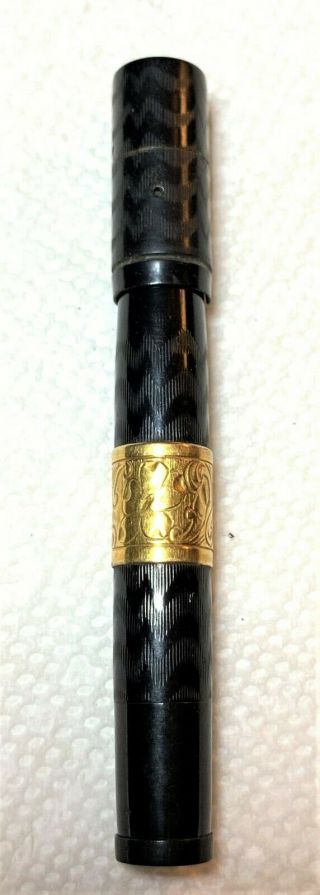 Antique Waterman Ideal Safety Fountain Pen 074 2/12 V