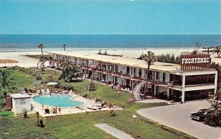 Q22 - 8835,  The Frontenac Hotel Court,  Sarasota,  Fl. ,  Postcard.