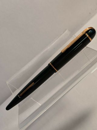 Vintage Wahl Eversharp Skyline Fountain Pen 14k Gold Nib Black