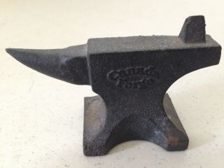 Vintage Small Cast Iron Canada Forge Anvil
