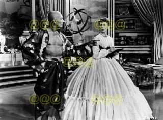 Photo - Deborah Kerr & Yul Brynner In A Scene From " The King And I ",  1956