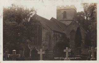 Birmingham - Northfield Church,  Real Photo 1908