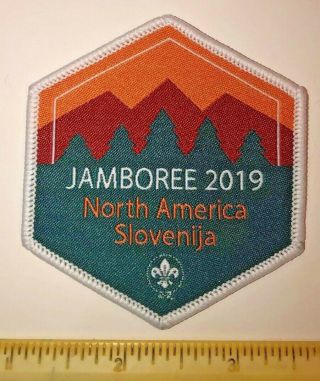Slovenija Contingent Slovenia Badge Patch 2019 24th World Boy Scout Jamboree