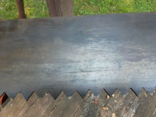 Vintage One Man CROSS CUT SAW 42 inch.  Warranted Superior.  With helpers handle. 8