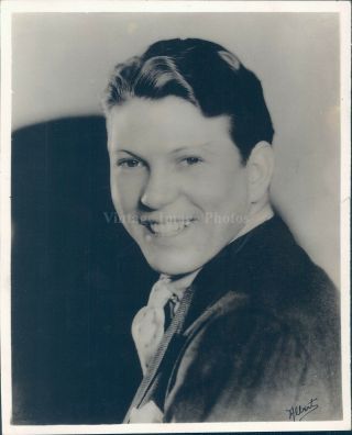 1934 Photo Johnnie Davis Scat American Actor Singer Trumpeter Celebrity 8x10