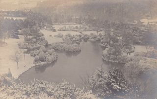 Carnarvon - Public Park Snow Scene - Real Photo December 31st 1906