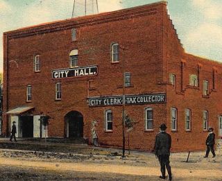 FL - 1910’s RARE Florida Early City Hall in St Petersburg FLA - Pinellas County 3
