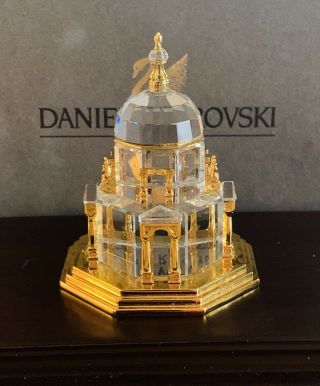 Swarovski Crystal Memories Journeys Cathedral Church Gold Trim