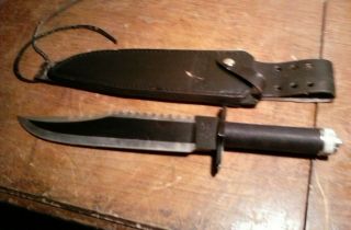 RAMBO FIRST BLOOD PART II BOWIE KNIFE AND SHEATH 2