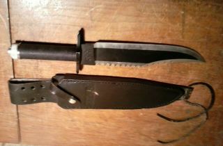RAMBO FIRST BLOOD PART II BOWIE KNIFE AND SHEATH 5